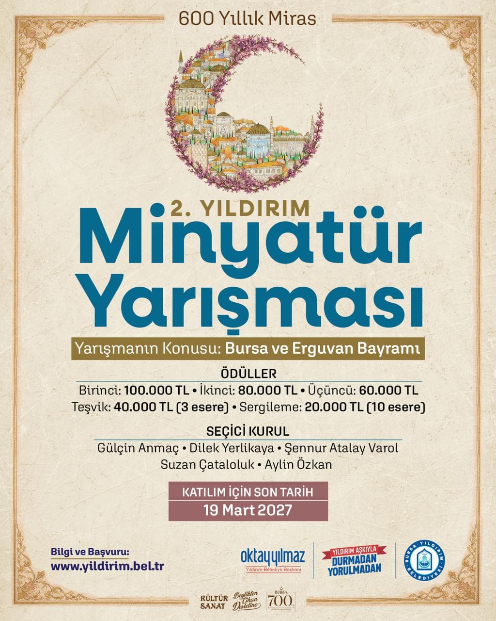Yıldırım'da Minyatür Yarışması Başladı